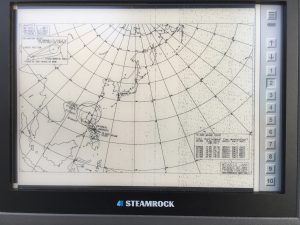 Weather Fax Typhoon Forecast