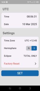 Steamrock Precision Moon Tracker APP